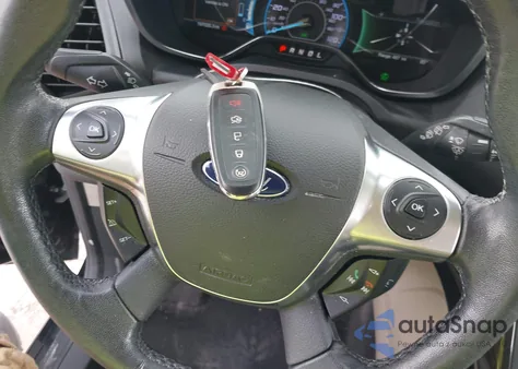 2018 Ford C-Max Hybrid Titanium из США, поврежденный, VIN 1FADP5DUXJL105058